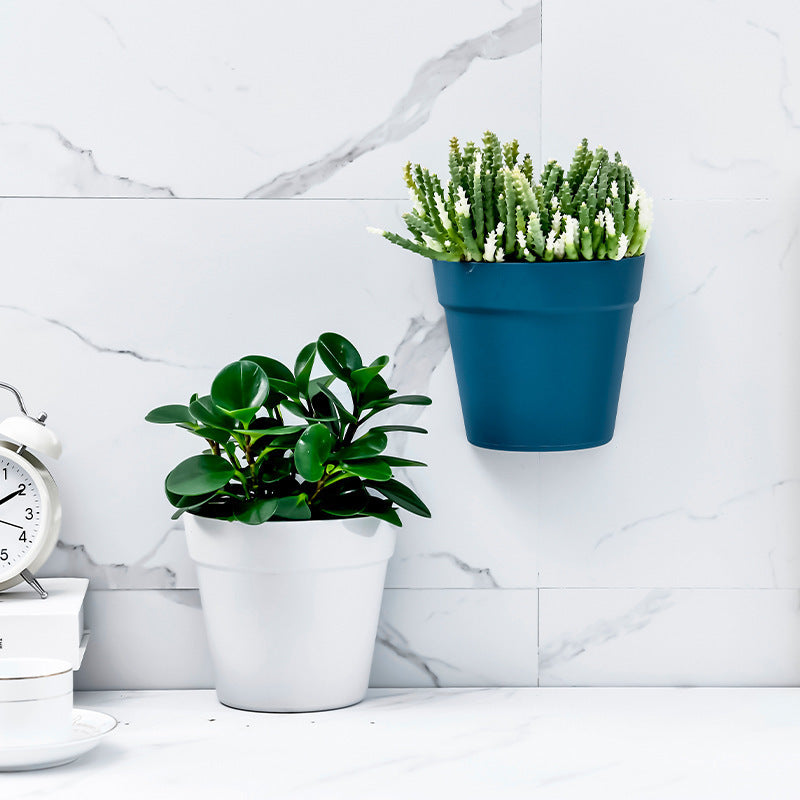 Premium Wall-mounted Plastic Potted Plant Flower Pots