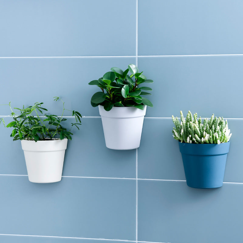 Premium Wall-mounted Plastic Potted Plant Flower Pots