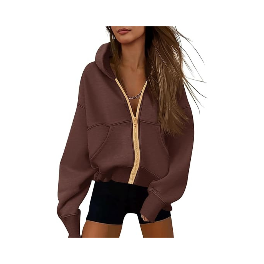 Pexaly Casual Long Sleeve Hooded Jackets