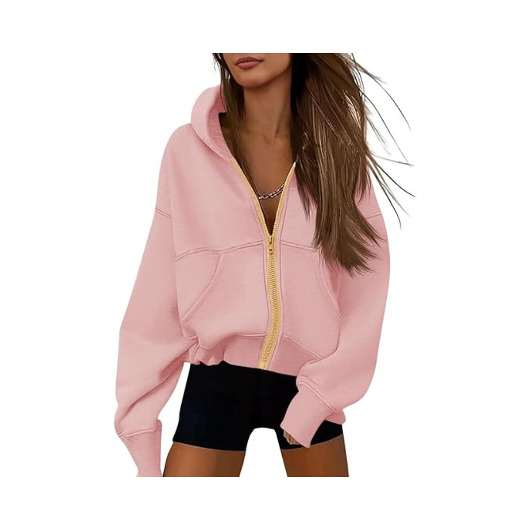 Pexaly Casual Long Sleeve Hooded Jackets