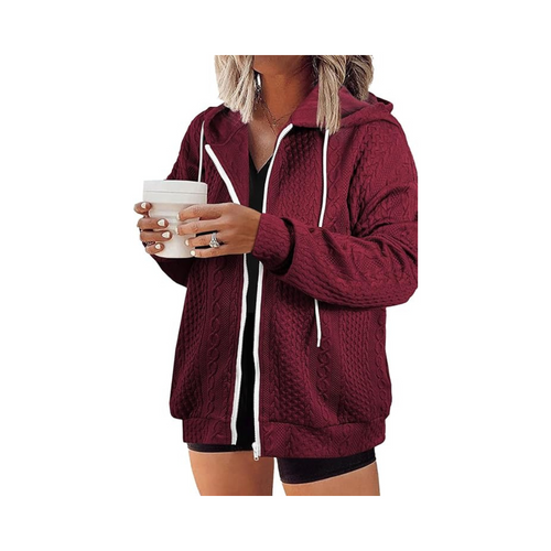 Pexaly Casual Long Sleeve Hooded Jackets