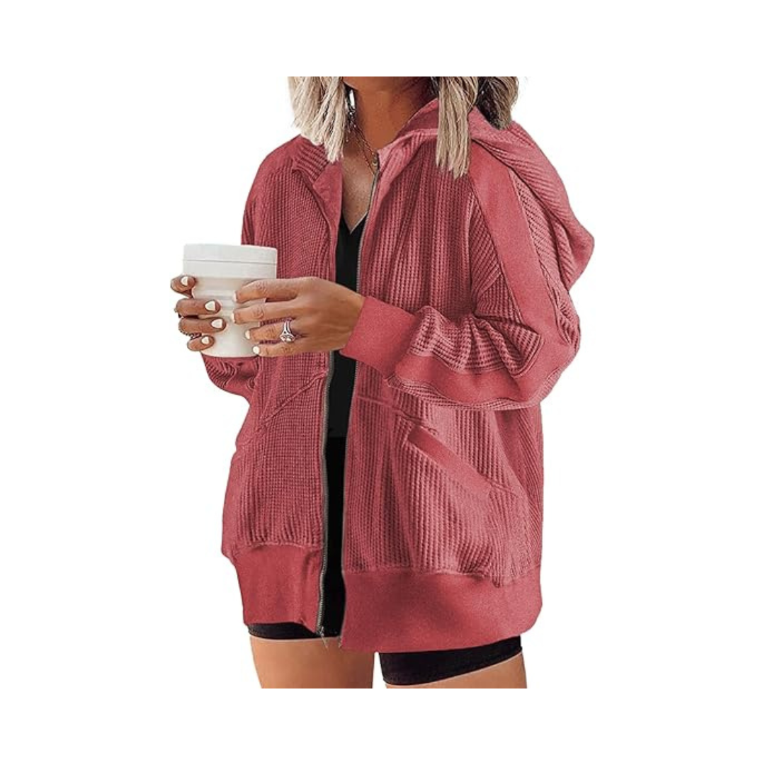 Pexaly Casual Long Sleeve Hooded Jackets