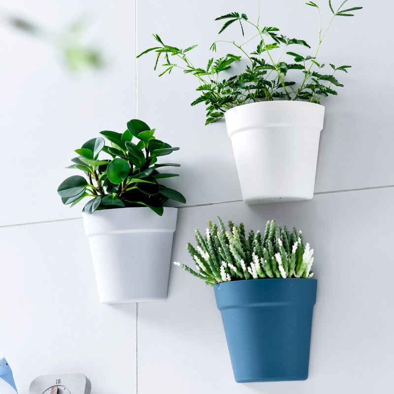 Premium Wall-mounted Plastic Potted Plant Flower Pots